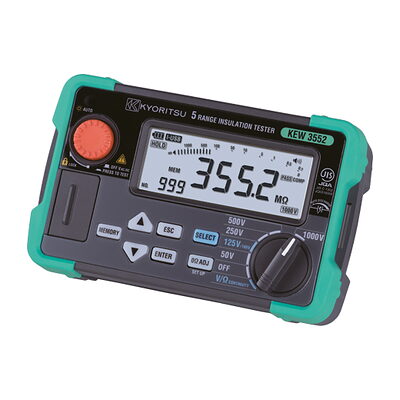 Kyoritsu KEW 3552 Digital Insulation / Continuity Tester