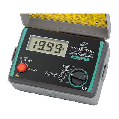 Kyoritsu KEW 4105A Digital Earth Resistance Tester